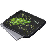 Trauben-Elektronik-Bag Laptopschutzhülle (Vorne Knopf)