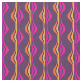 Trauben Erwartungen Groovy Lila Disco Gemustert Stoff