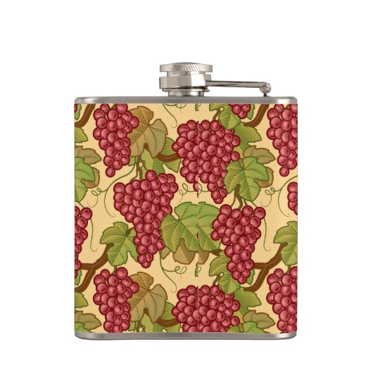 Trauben Flachmann (Rückseite)