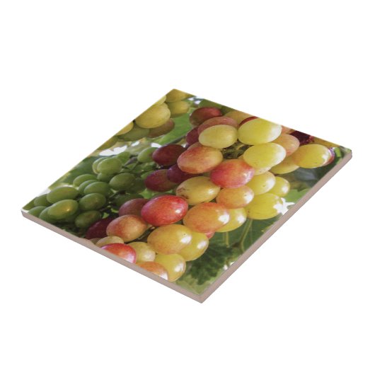 Trauben Fliese (Seite)