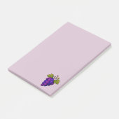 Trauben - Fruchtsammlung - Post-it Klebezettel (angewinkelt)