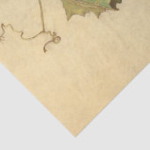 Trauben gegen die weiße Mauer von Edwin Deakin Seidenpapier (Detail)