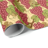 Trauben Geschenkpapier (Rolleneckpunkt)