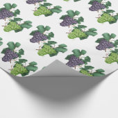 Trauben Geschenkpapier (Ecke)