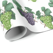 Trauben Geschenkpapier (Rolleneckpunkt)