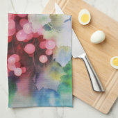 Trauben Geschirrtuch (Viertel Falte)