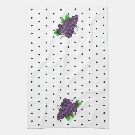 Trauben Geschirrtuch (Vertikal)