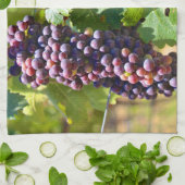 Trauben Geschirrtuch (Gefaltet)