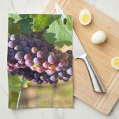 Trauben Geschirrtuch (Viertel Falte)