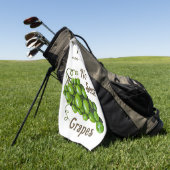 Trauben Golf Handtuch (Gras)
