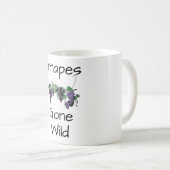 Trauben Gone Wilde Kaffee Tasse (VorderseiteRechts)