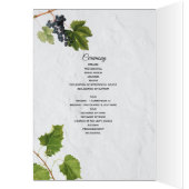 Trauben Griechische Insel Hochzeitsorden (Innen (Links))