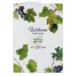 Trauben Griechische Insel Hochzeitsorden