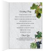 Trauben Griechische Insel Hochzeitsorden (Innen (Rechts))