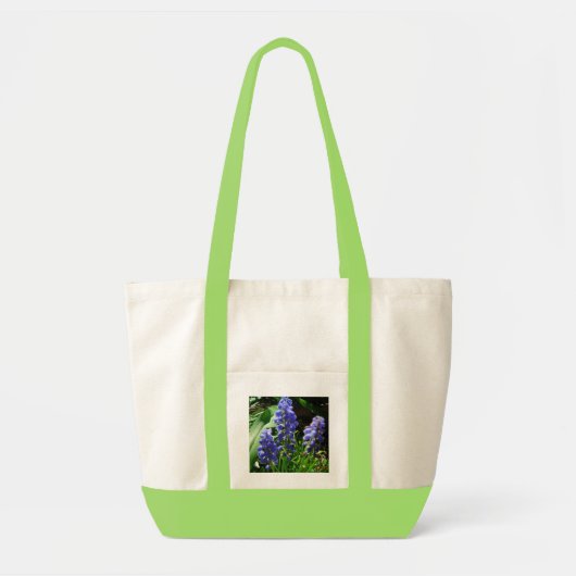 Trauben-Hyakinth/Muscari-Beutel Tragetasche (Vorne)
