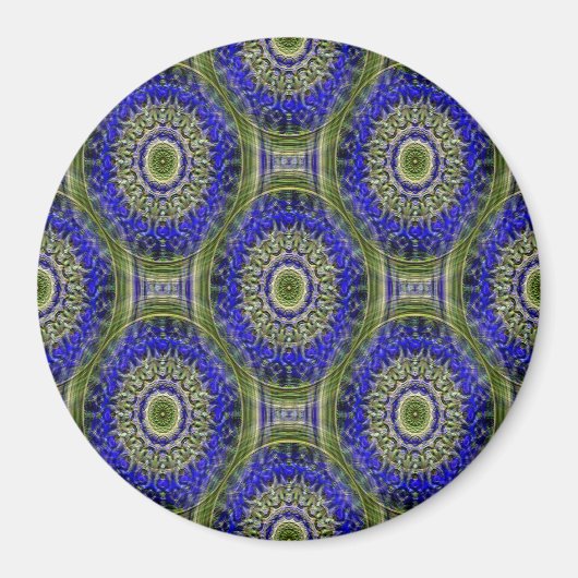 Trauben Hyazinth Garden ...... Magnet (Vorne)