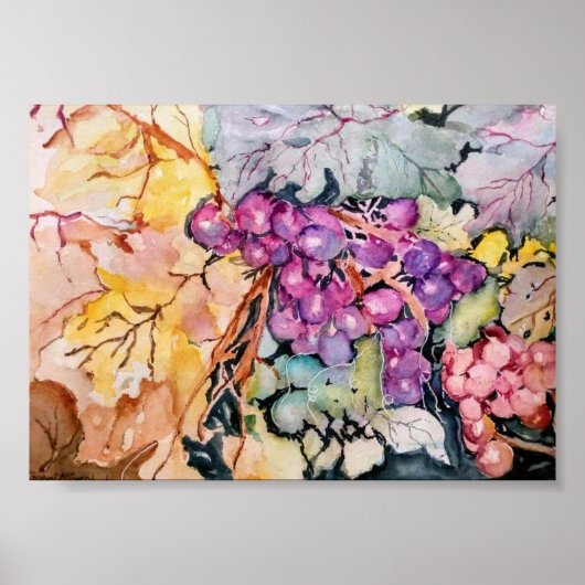 Trauben I Poster (Vorne)