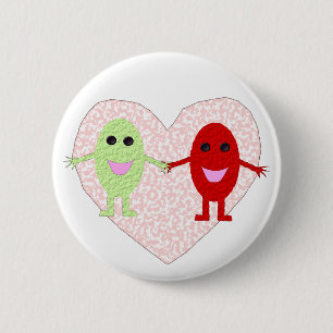 Trauben in Liebe Button