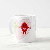 Trauben in Liebe Tasse (Vorderseite Links)