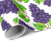 Trauben Italien Italienischer Tuscan Luxus Geschenkpapier (Rolleneckpunkt)