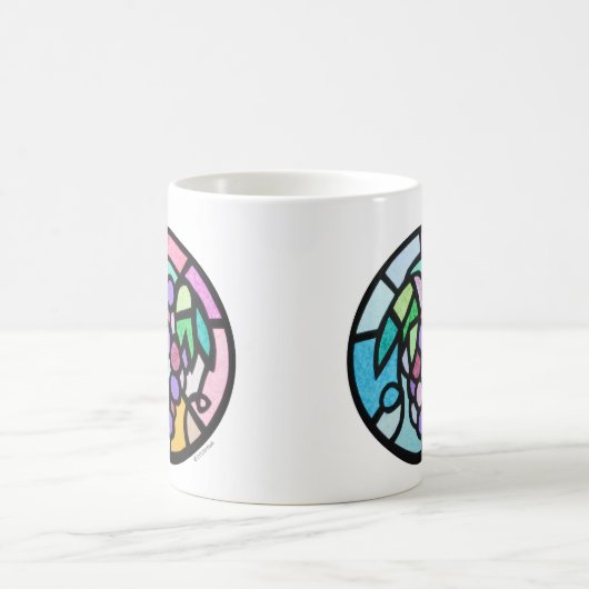 Trauben Kaffeetasse (Mittel)