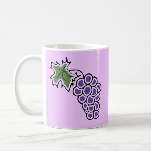 Trauben Kaffeetasse (Links)