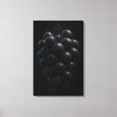 Trauben Keimbahn Hyper Realistic Macro Stillleben Leinwanddruck (Vorderseite)