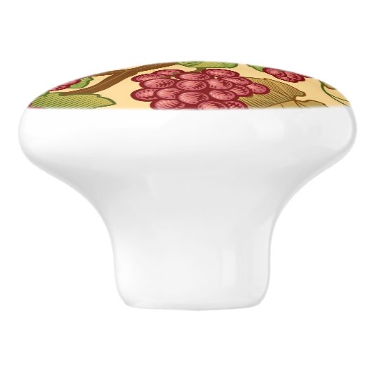 Trauben Keramikknauf (Seitenansicht)