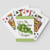 Trauben Klassische Spielkarten (Rückseite)