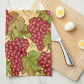 Trauben Küchentuch (Viertel Falte)