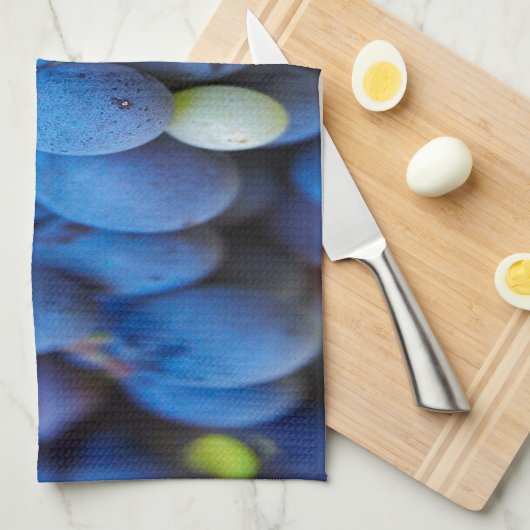 Trauben Küchentuch (Viertel Falte)