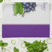 Trauben Küchentücher (Gefaltet)