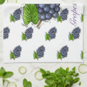 Trauben Küchentücher (Gefaltet)