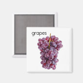 Trauben Kühlschrank Magnet (Vorderseite/Rückseite)