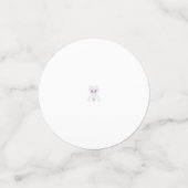 Trauben Lila, Trauben, Honig Blume dekoriert Konfetti (Klein Vorderseite)