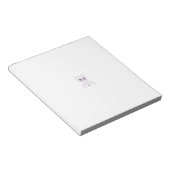 Trauben Lila, Trauben, Honig Blume dekoriert Notizblock (angewinkelt)