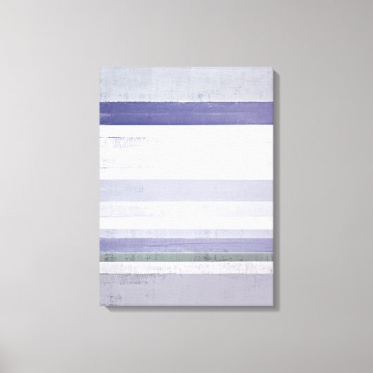 "Trauben" Lila und grau-Abstrakte Kunst Canvas Dru Leinwanddruck (Vorderseite)