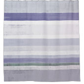 "Trauben-" lila und graue abstrakte Kunst Duschvorhang (Vorderseite)