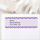 Trauben Lila Zickzack Streifen (Insitu)