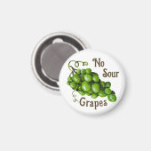 Trauben Magnet (Vorderseite/Rückseite)