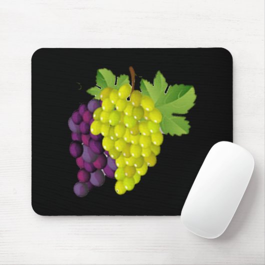 Trauben-Mausunterlage Mousepad (Mit Mouse)