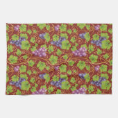 Trauben-Muster Geschirrtuch (Horizontal)