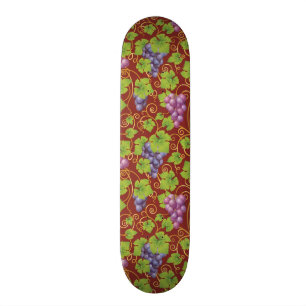 Trauben-Muster Skateboard