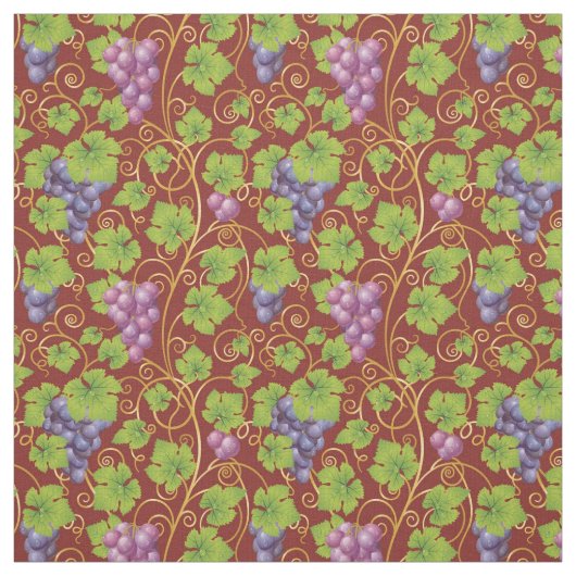 Trauben-Muster Stoff (Muster)