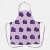 Trauben Nahtloses Muster auf Schürze (Vorderseite)