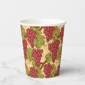 Trauben Pappbecher (Rückseite)
