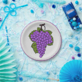 Trauben Pappteller (Party)