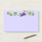 Trauben Post-it-Notes Post-it Klebezettel (Auf Schreibtisch)