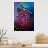 Trauben Poster (Küche)