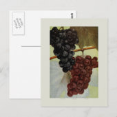 Trauben Postkarte (Vorne/Hinten)